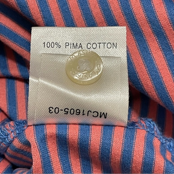 Masters Collection Striped Golf Polo Shirt Size Large - Picture 7 of 12